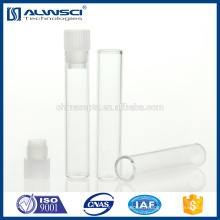 Flacon de verre en verre de 1 ml avec prise pour système de friction HPLC